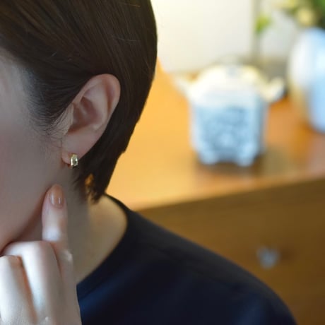 14kgf  丸みフープピアス