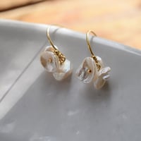 14kgf  ケシパールピアス