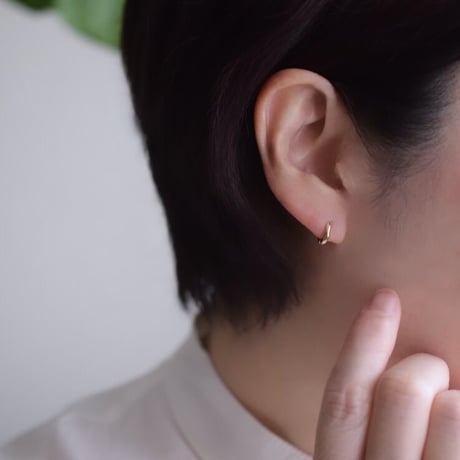 14kgf ミニミニフープピアス