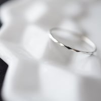 silver925  きらりカットリング