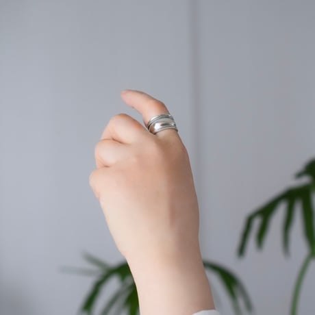 silver925 ボリュームリング