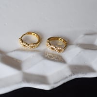 24kgf ジルコニアフープピアス