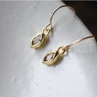 14kgf  枠留めジルコニアピアス