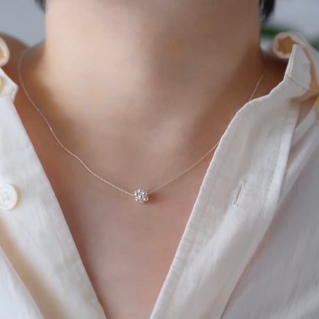 ♪ONLINE先行販売品 silver925 つぶボールネックレス