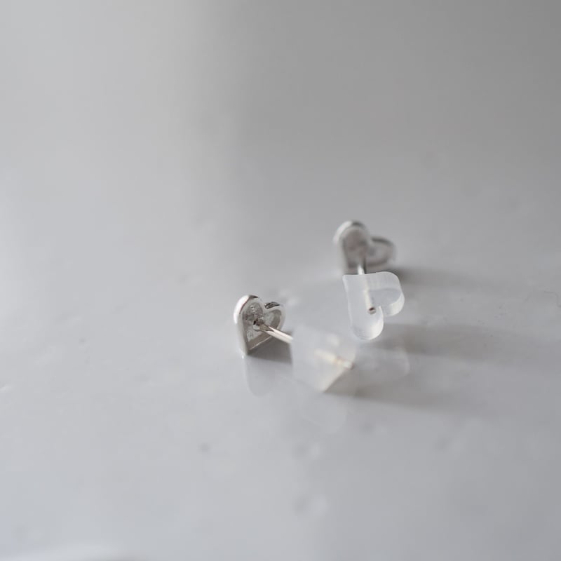 silver925 ミニハートピアス | gran silver925 ミニハートピアス | gran