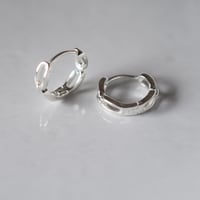 silver925 フープピアス
