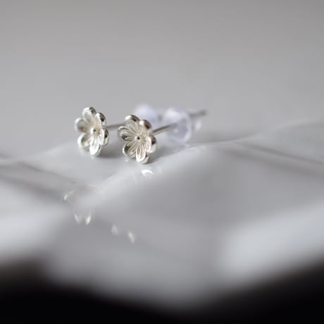 silver925  プチフラワーピアス