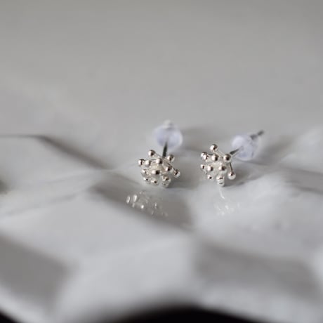 silver925  さんごピアス