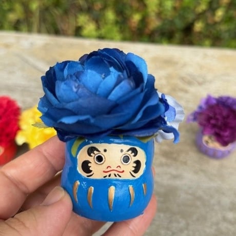 花ダルマ 5colors　(専用BOX入り）