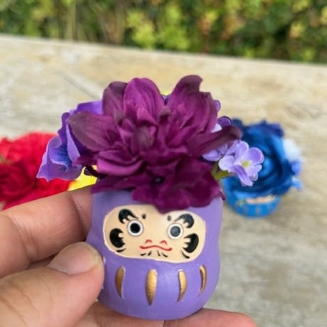 花ダルマ 5colors　(専用BOX入り）