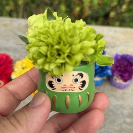 花ダルマ 5colors　(専用BOX入り）