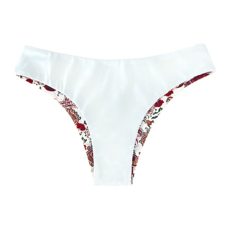 red paisley slim pants