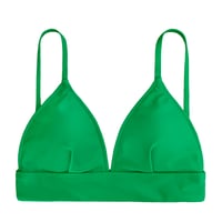 green triangle bikini tops