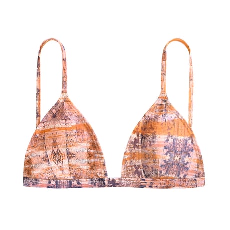 painting small triangle bikini tops