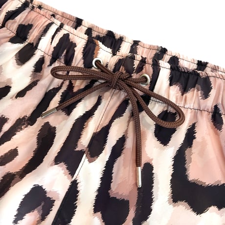 leopard board shorts