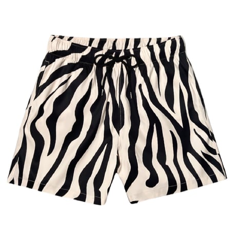 zebra board shorts