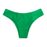 green slim pants