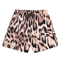 leopard board shorts
