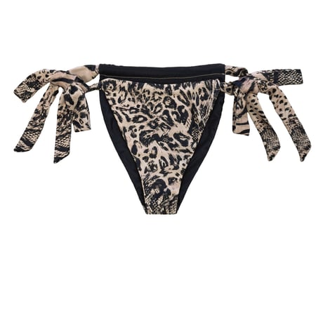 mix animal curtain brazilian pants