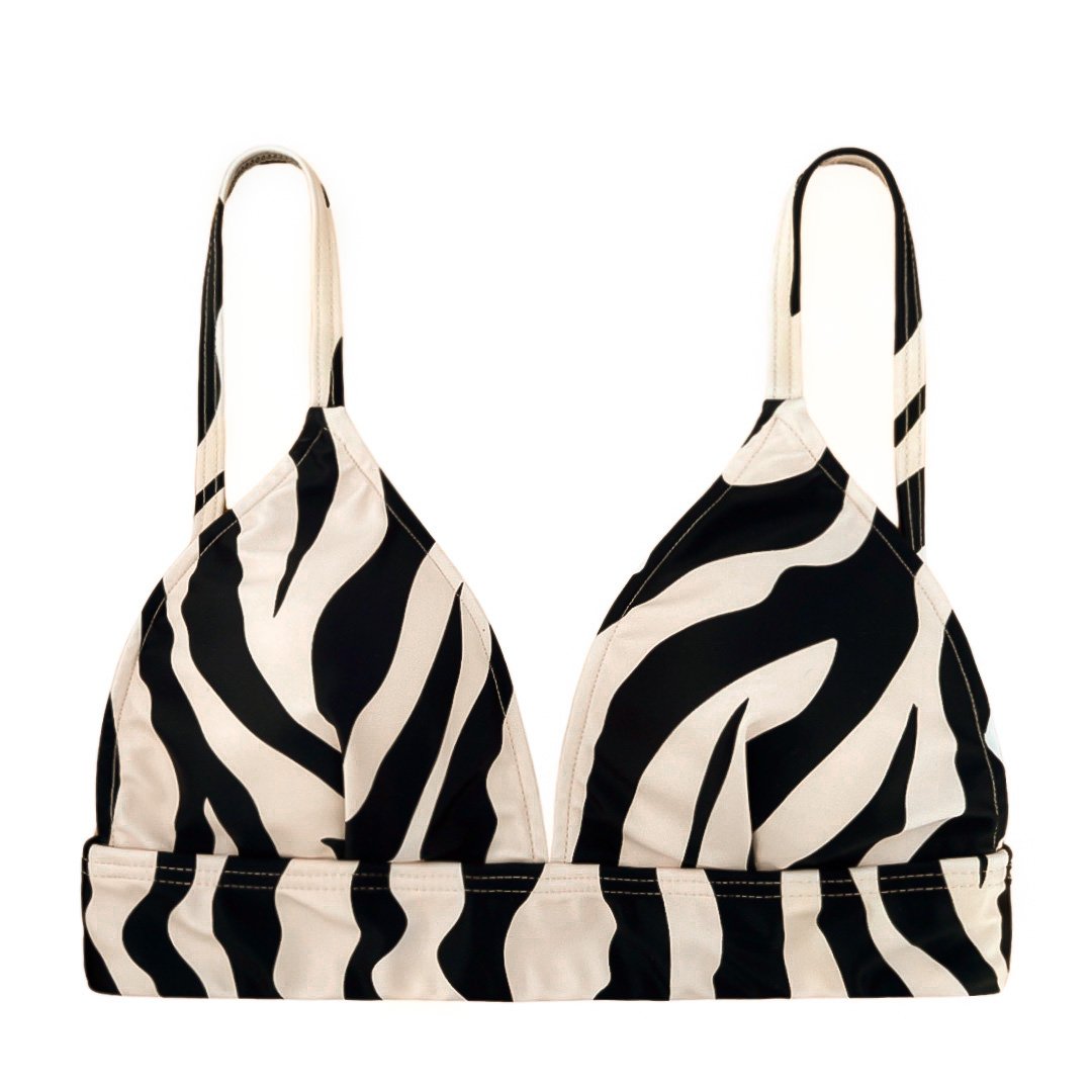 zebra triangle bikini tops | casia zebra triangle bikini tops | casia