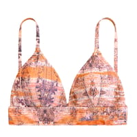painting triangle bikini tops