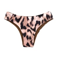 leopard slim pants