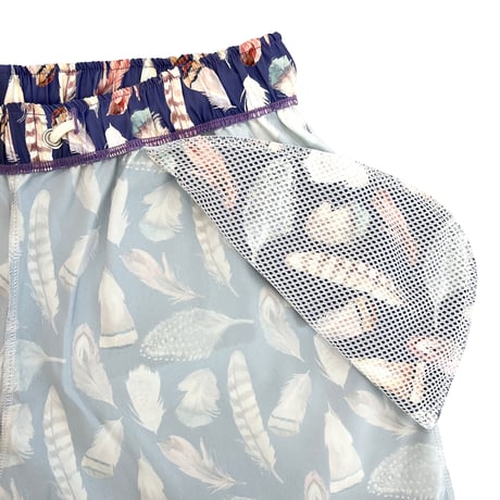 feather board shorts