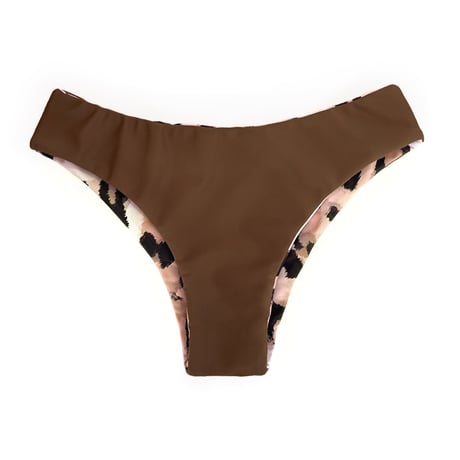 leopard slim pants