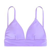 purple triangle bikini tops