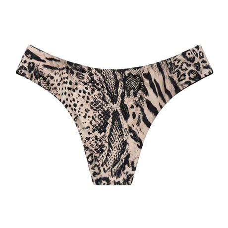 mix animal slim pants