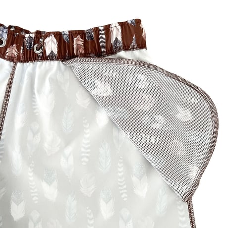 feather board shorts