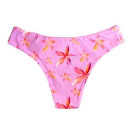 flower slim pants