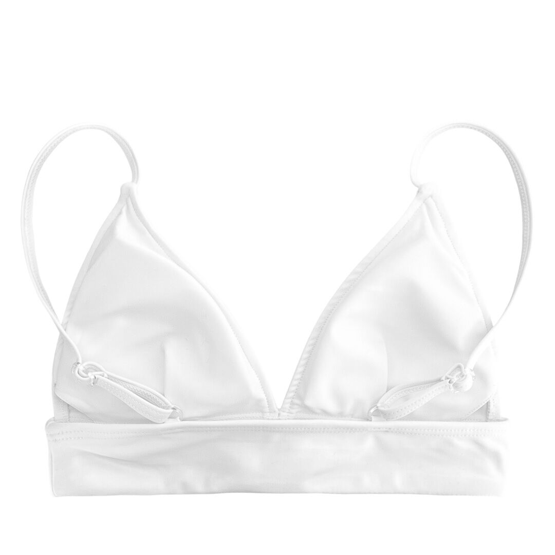 white triangle bikini tops | casia