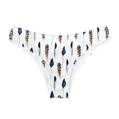 feather slim pants