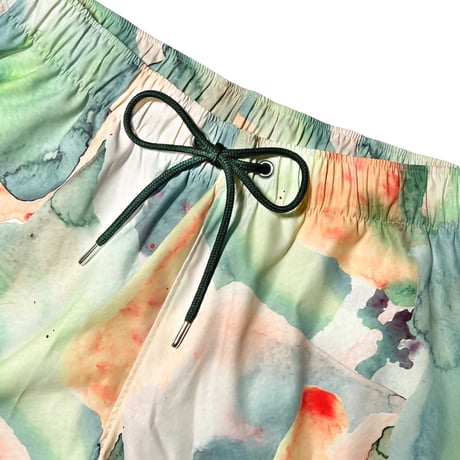 tie dye board shorts