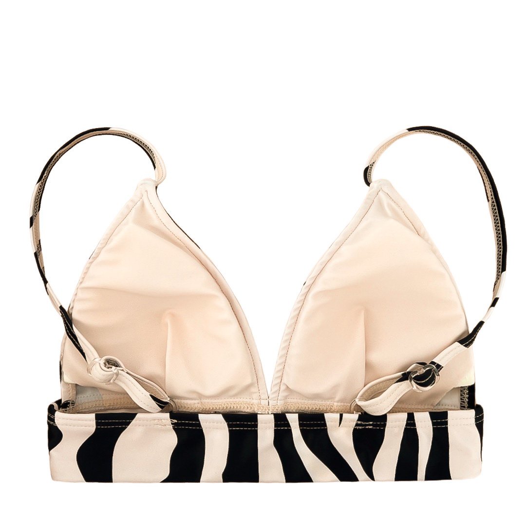 zebra triangle bikini tops | casia zebra triangle bikini tops | casia