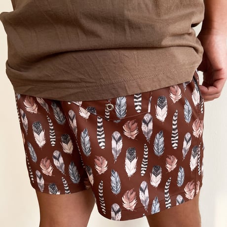 feather board shorts