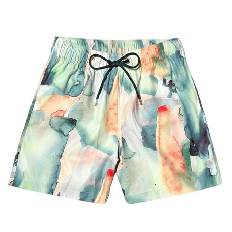 tie dye board shorts