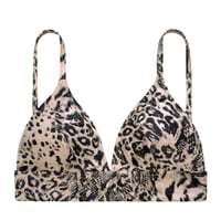 mix animal triangle bikini tops