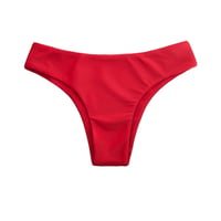 red slim pants