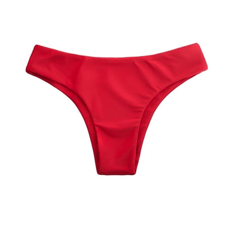 red slim pants