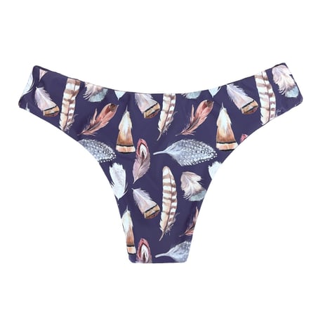 feather slim pants