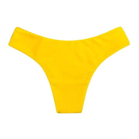 yellow slim pants