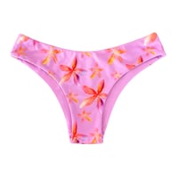 flower slim pants