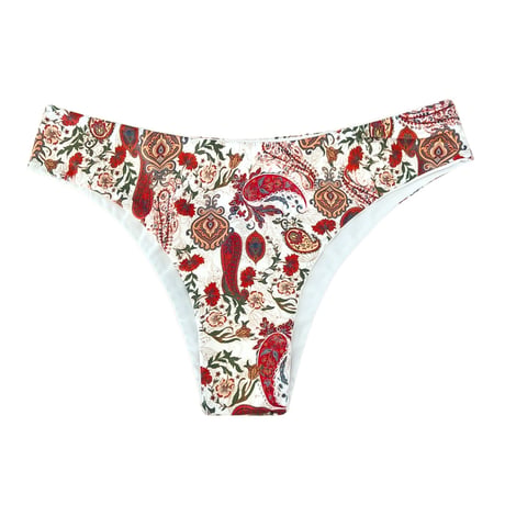 red paisley slim pants