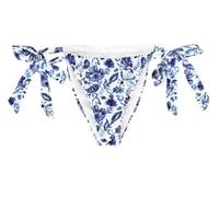 blue paisley curtain brazilian pants