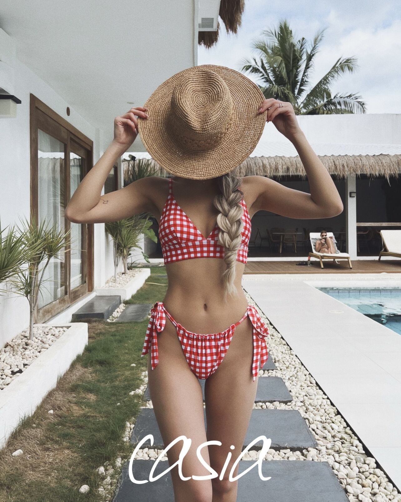 casia 水着 ビキニ casiaビキニ zebra triangle bikini tops | casia