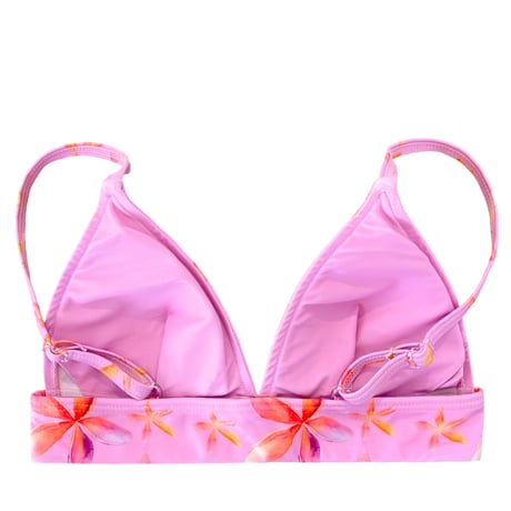 flower triangle bikini tops