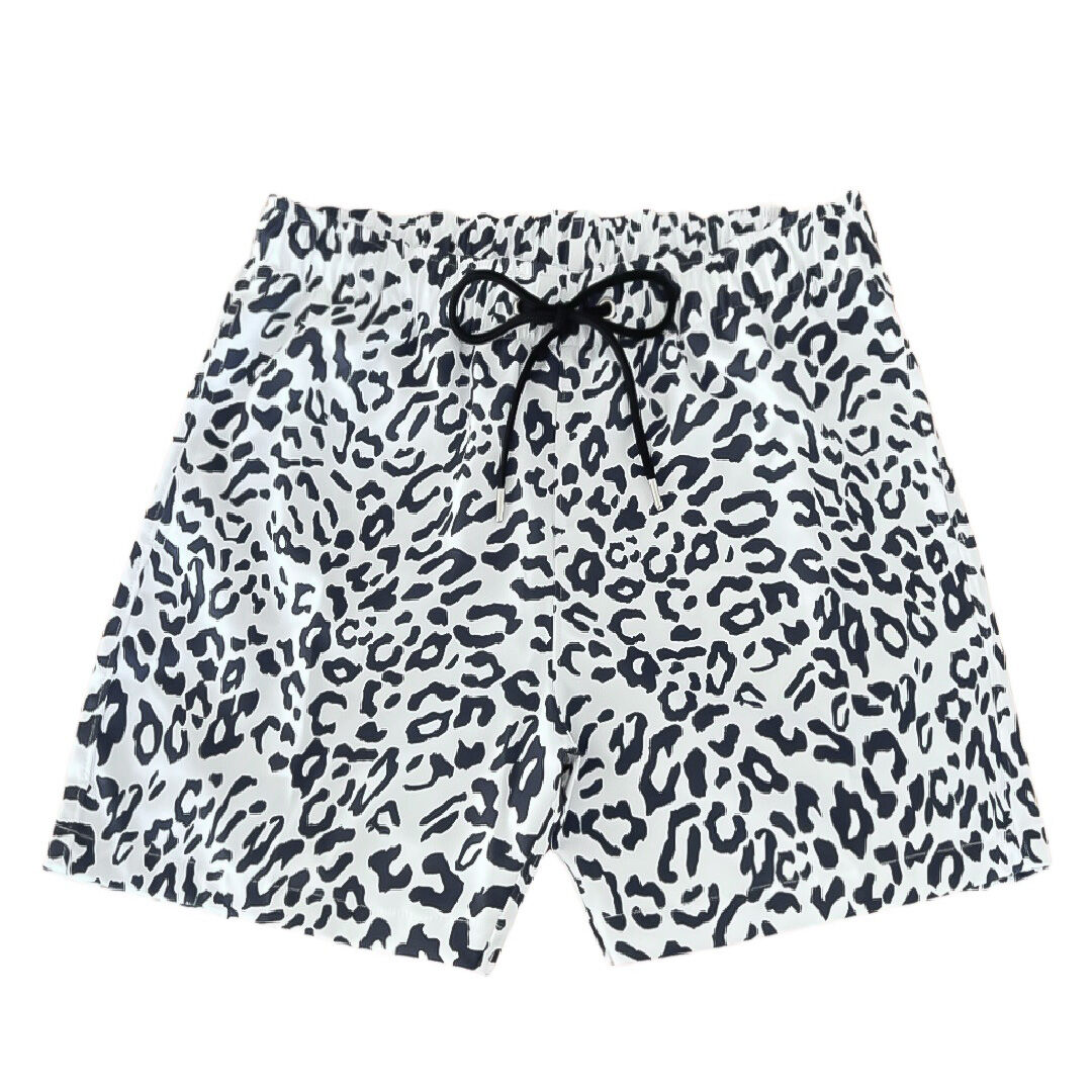 leopard board shorts