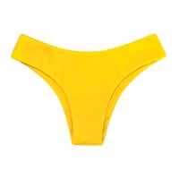 yellow slim pants